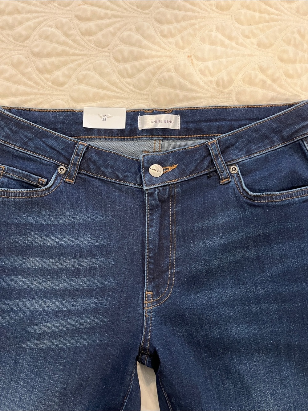 Anine Bing Women’s Dark Blue Skinny Jeans